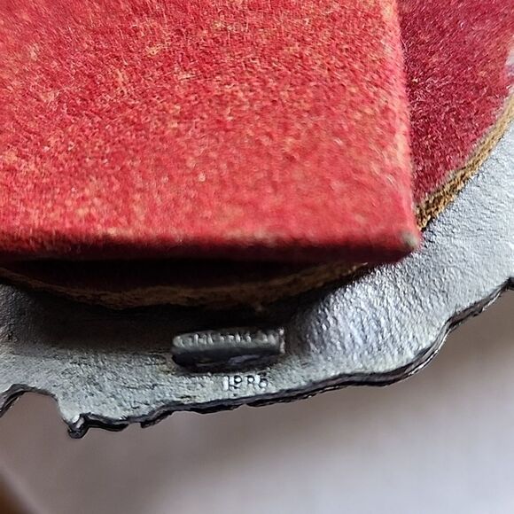 Vintage Mini Silver Tone Seashell Starfish Sand Dollar Photo Picture Frame - Picture 6 of 6